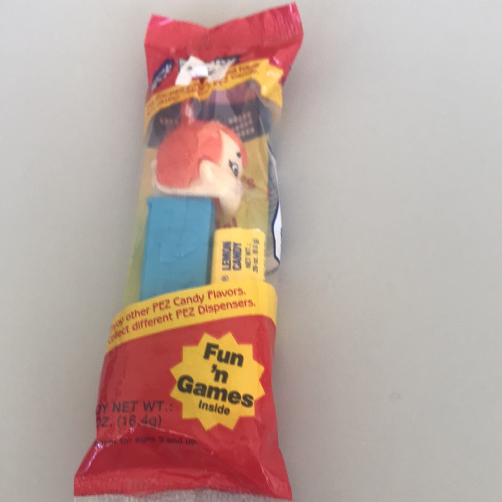 PEZ Dispenser Flintstones Pebbles with Feet Vintage Collectible - Picture 3 of 5